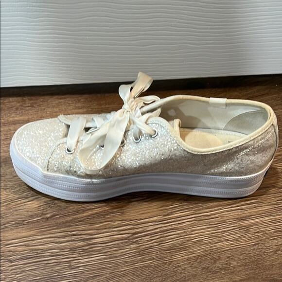 Keds x Kate Spade Sparkle White Sneakers - Picture 7 of 10